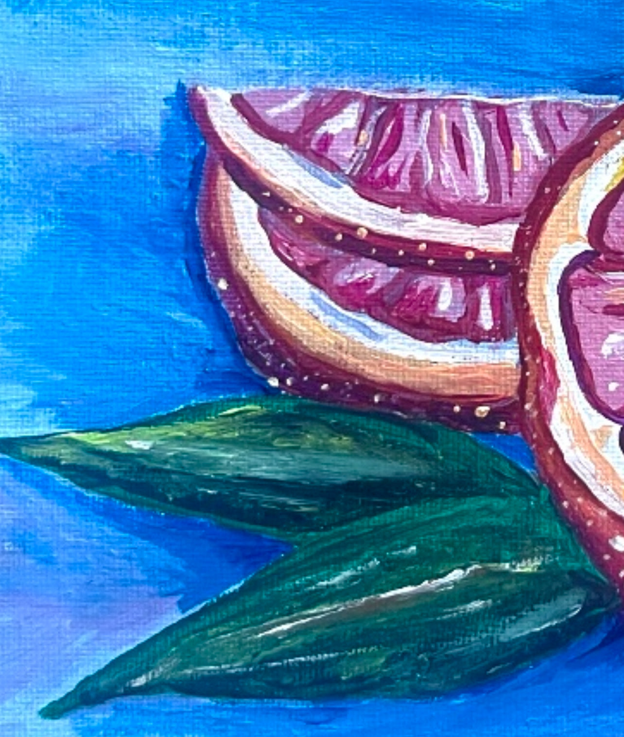Grapefruit Original Art