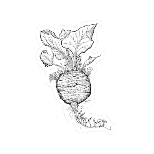 Beet's Mycology Kiss-Cut Sticker