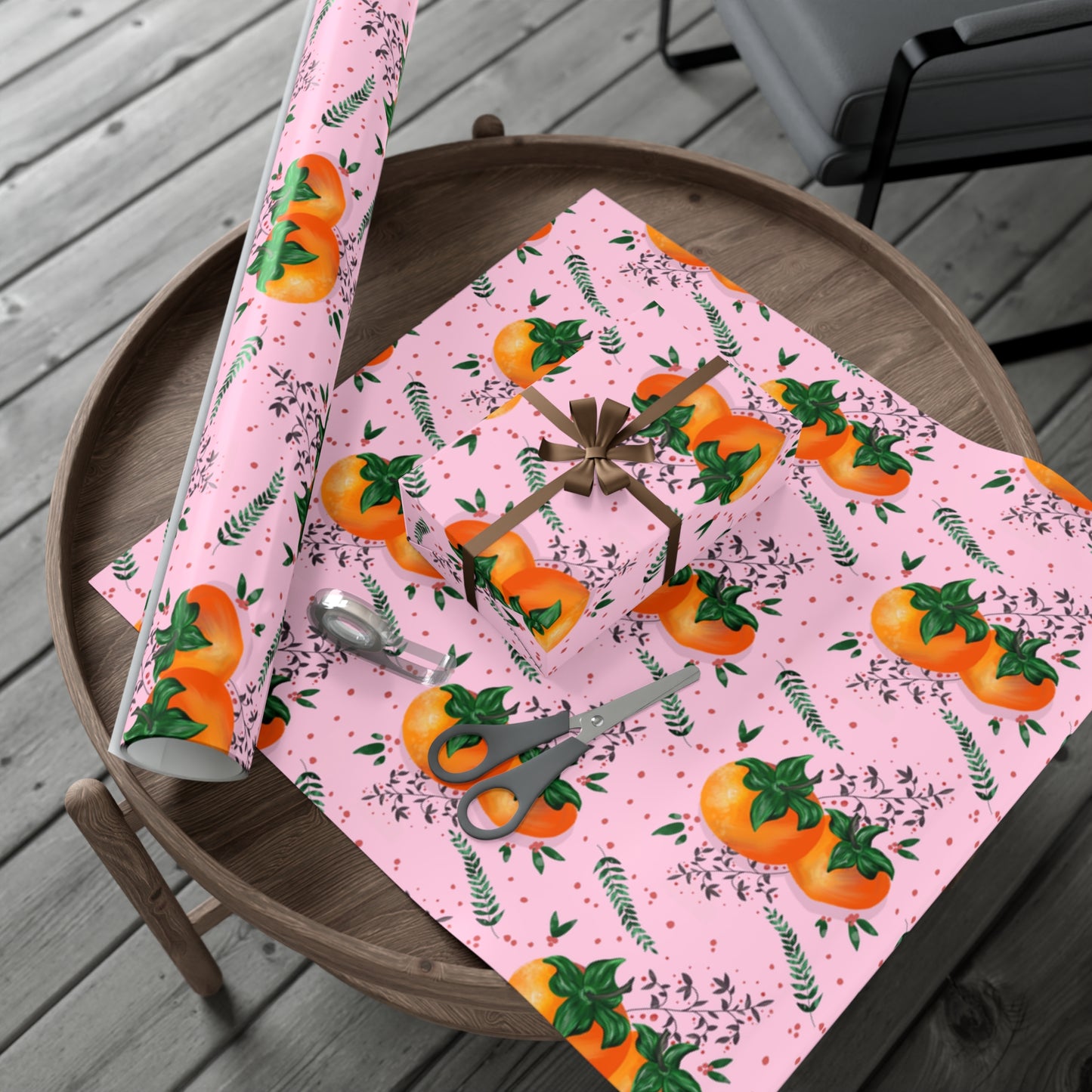 Persimmon Gift Wrap