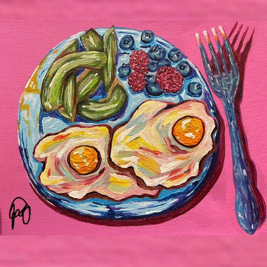 Breakfast Original Artwork