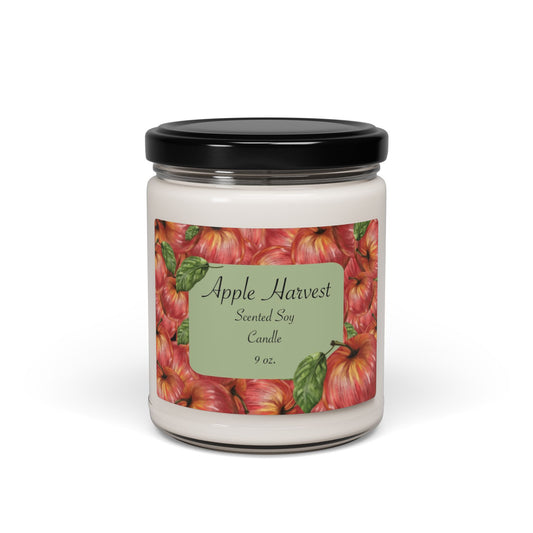 Apple Harvest Scented Soy Candle, 9oz